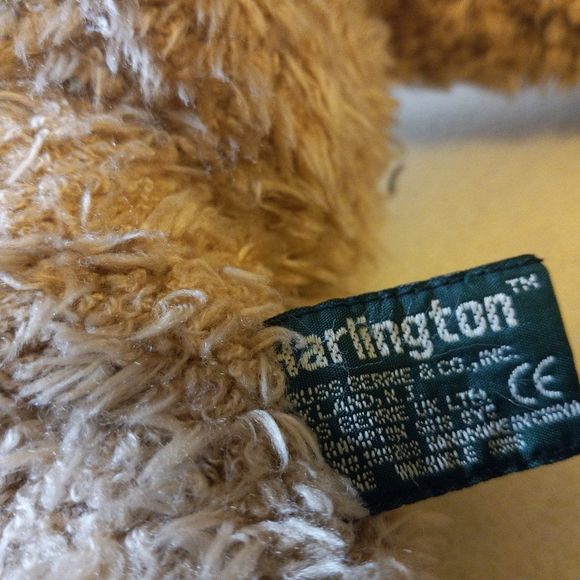 Russ Harlington Teddy Bear With Ribbon Cottagecore - Picture 5 of 8